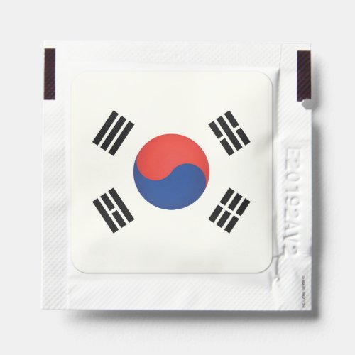 Flag of South Korea Hand Sanitizer Packet