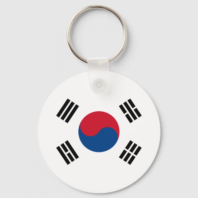 Flag of South Korea Keychain (Front)