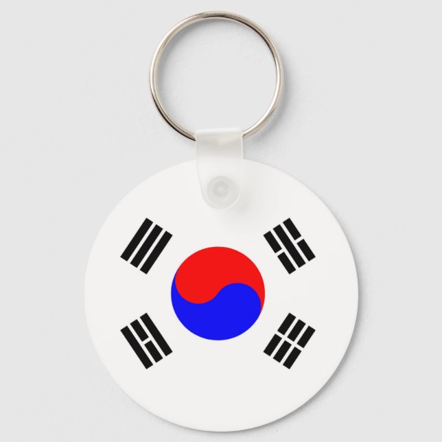 Flag of South Korea Keychain (Front)