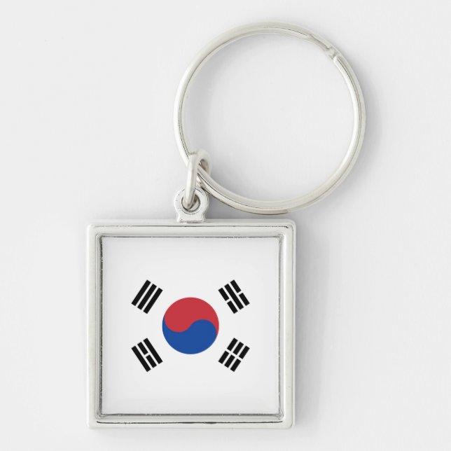Flag of South Korea Keychain (Front)