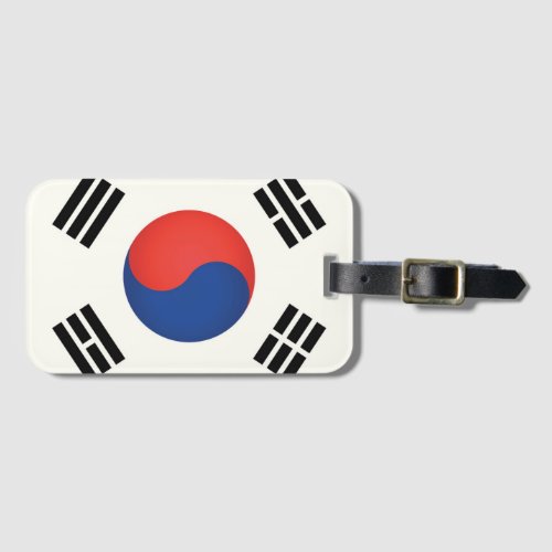 Flag of South Korea Luggage Tag