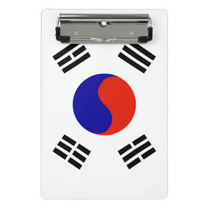 Flag of South Korea Mini Clipboard