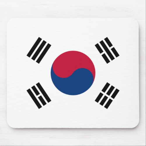 Flag of South Korea Mouse Pad