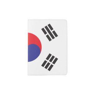 Flag of South Korea Passport Holder