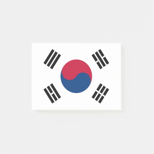 Flag of South Korea Post_it Notes