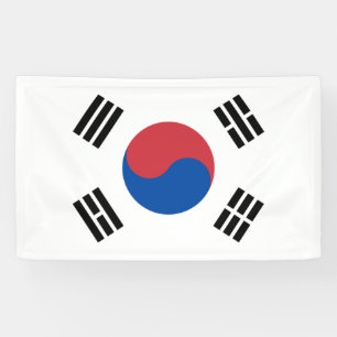 Flag of South Korea (ROK) Banner