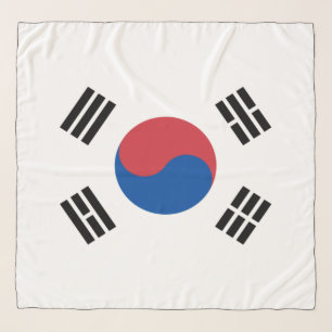 Flag of South Korea (ROK) Scarf
