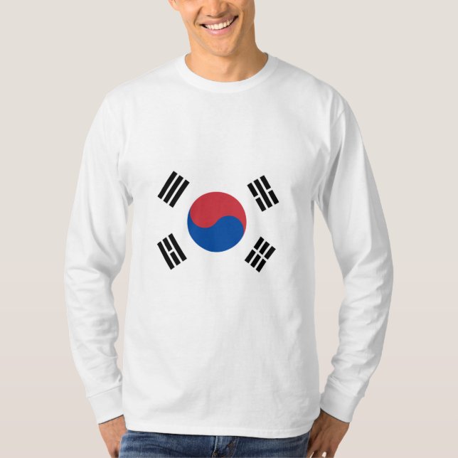 Flag of South Korea (ROK) T-Shirt (Front)