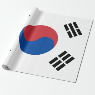 Flag of South Korea (ROK) Wrapping Paper