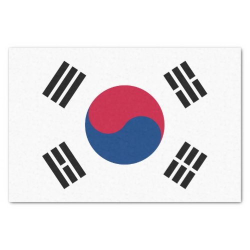 Flag of South Korea Tissue Paper