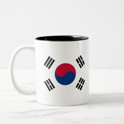 Flag of South Korea Two_Tone Coffee Mug