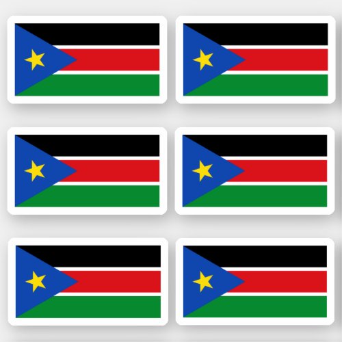Flag of South Sudan _ a collection Sticker