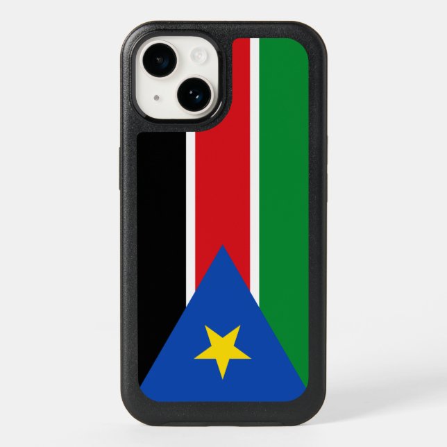 Flag of South Sudan (Africa) Otterbox iPhone Case (Back)