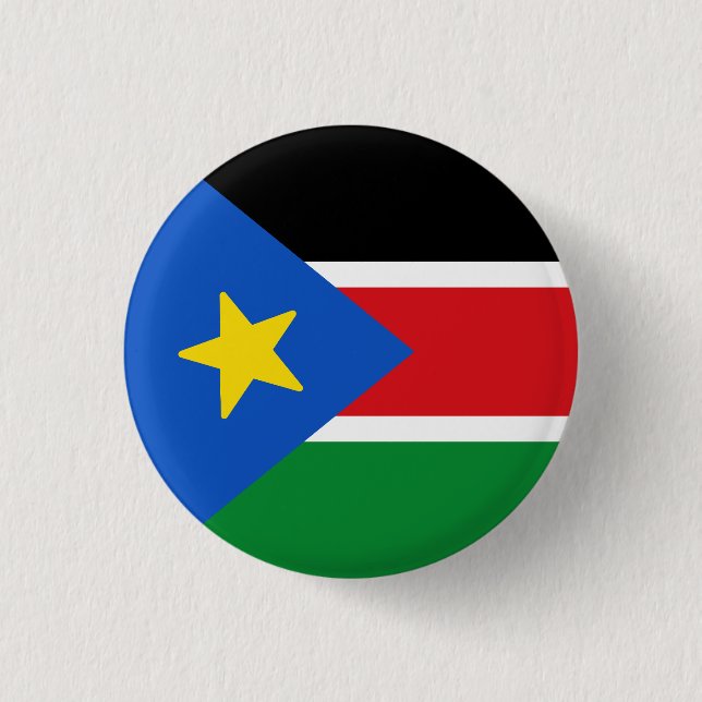 Flag of South Sudan Button (Front)