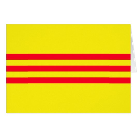 Flag of South Vietnam (Front Horizontal)