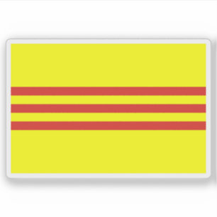 Flag of South Vietnam (1955 – 1975) Sticker