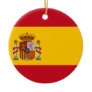 Flag of Spain - Bandera de España - Spanish Flag Ceramic Ornament