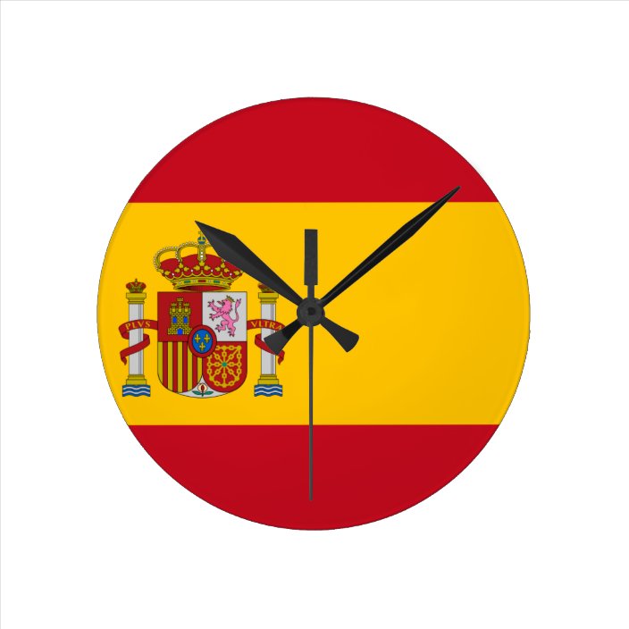 43+ España Flag Round Background