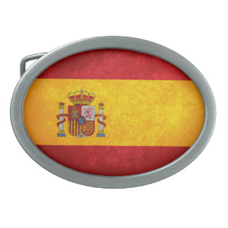 Flag of Spain Belt Buckle