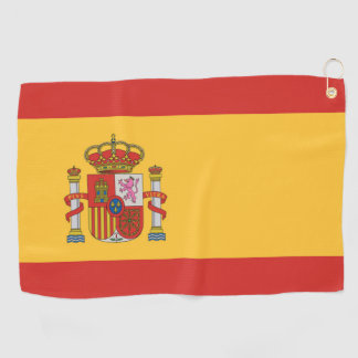 Flag of Spain Golf Towel