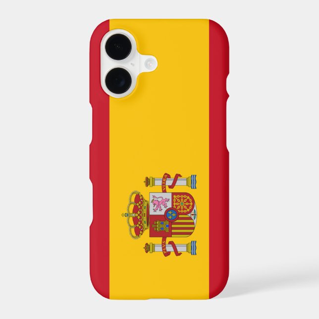 Flag of Spain Iphone Case (Back)