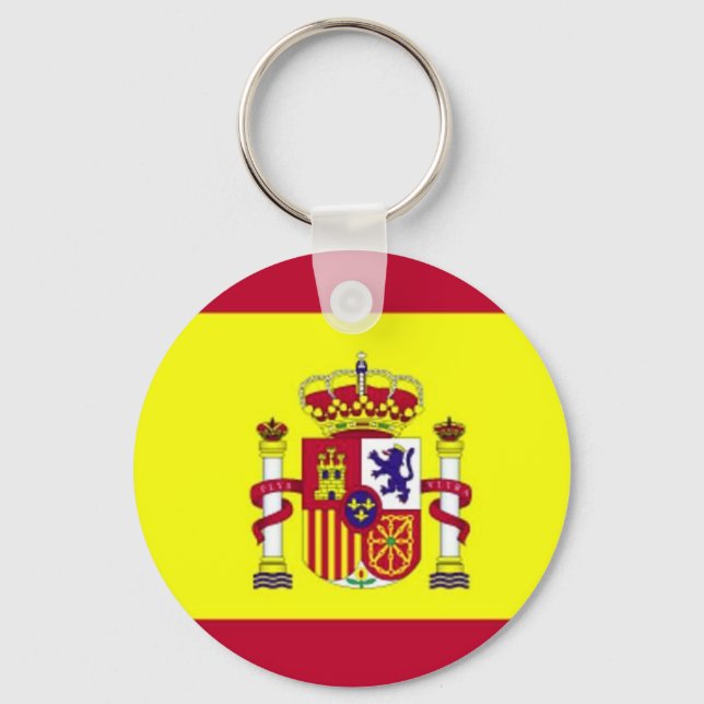 Flag of Spain Keychain (Front)