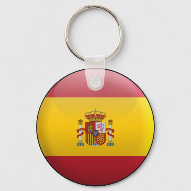 Flag of Spain Keychain (Front)