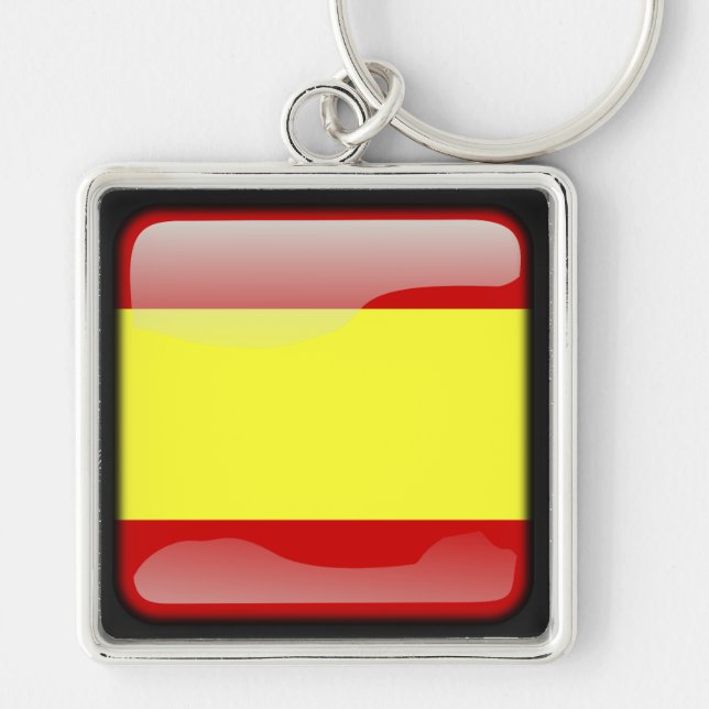 Flag of Spain Keychain (Front)