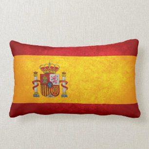 Flag of Spain Lumbar Pillow