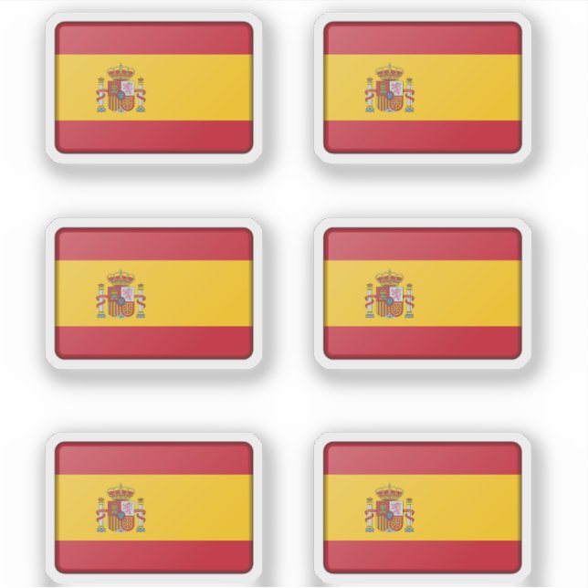 Flag of Spain Pack Sticker (Front)