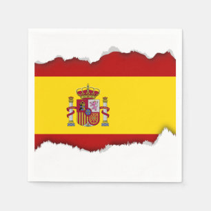Flag of Spain Paper Napkins