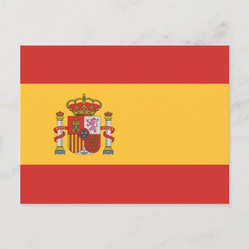 Flag of Spain Postcard