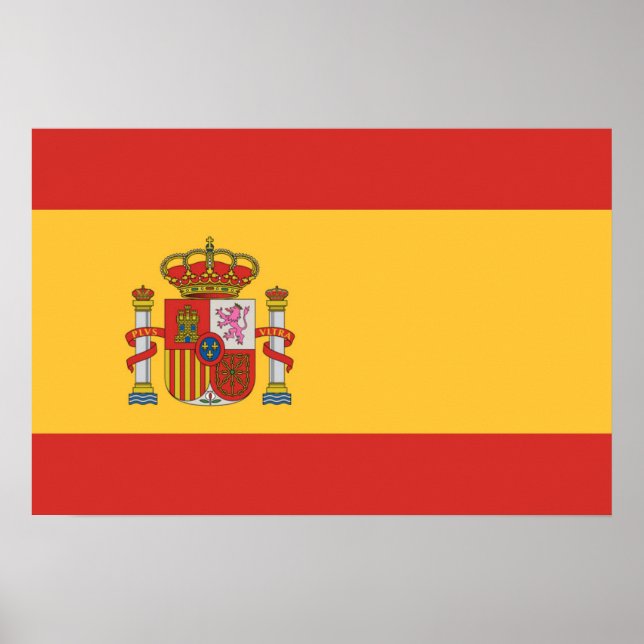 Flag of Spain Poster (Front)