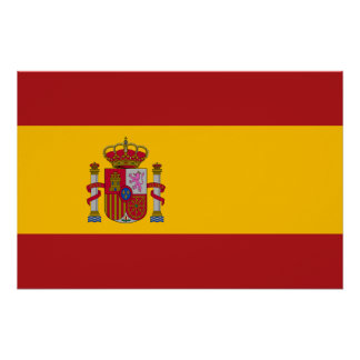 Flag of Spain | Spain National Flag Poster