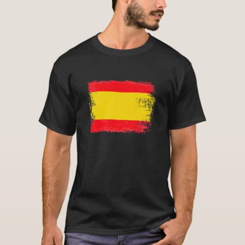 Flag Of Spain Spanish Flag T_Shirt