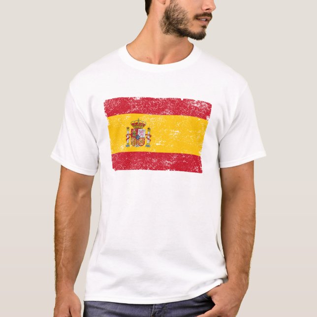 Flag of Spain T-Shirt (Front)