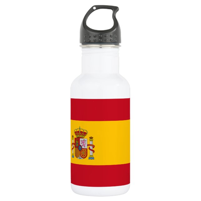 Flag of Spain Water Bottle (Front)