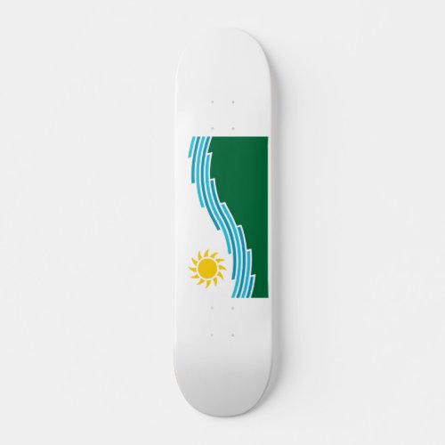 Flag of Spokane Washington Skateboard