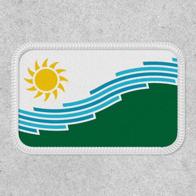 Flag of Spokane, Washington State Patch (Front)