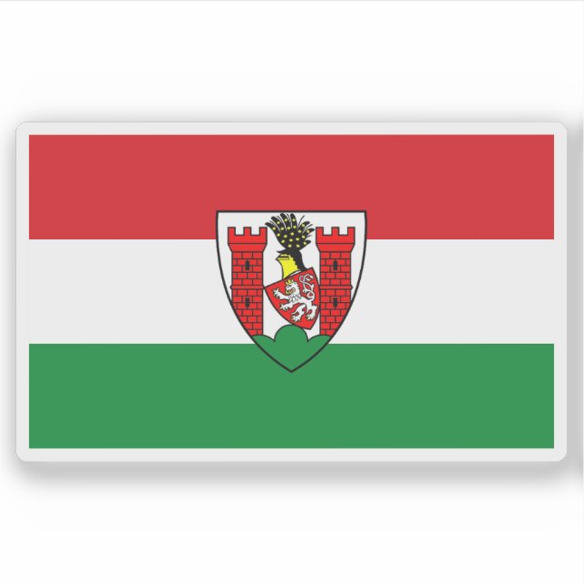 Flag of Spremberg, Germany Sticker (Front)