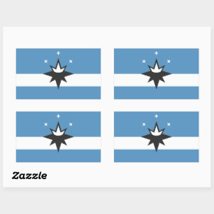 Flag of Springfield, Missouri Rectangular Sticker