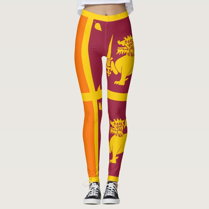 Flag of Sri Lanka Island Leggings