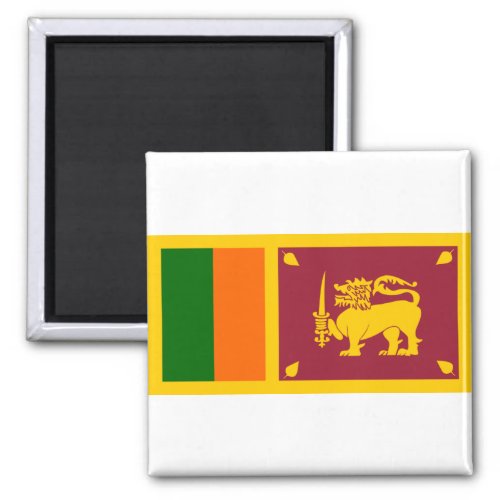 Flag of Sri Lanka Magnet