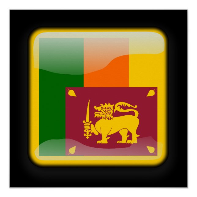 Flag of Sri Lanka Poster (Front)