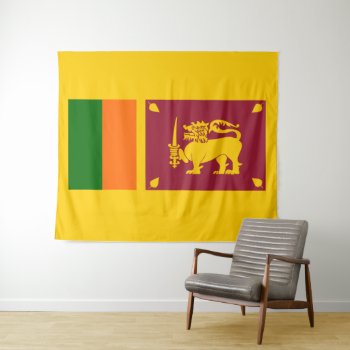 Flag Of Sri Lanka Tapestry by TwoTravelledTeens at Zazzle
