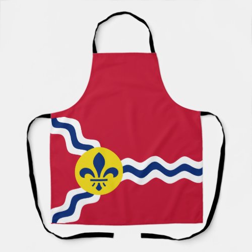 Flag of St Louis Missouri Apron