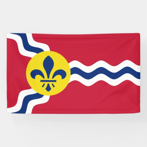 Flag of St Louis Missouri Banner