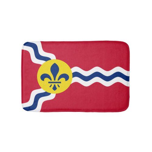 Flag of St Louis Missouri Bath Mat