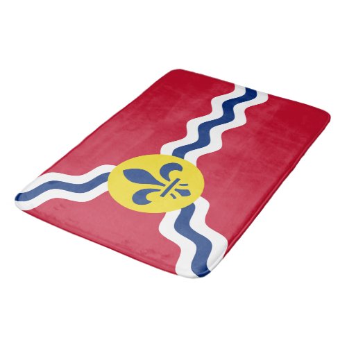 Flag of St Louis Missouri Bath Mat