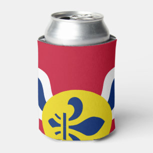 Flag of St. Louis, Missouri Can Cooler